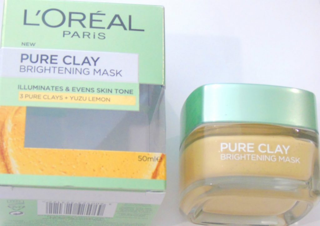 LOreal Paris Pure Clay Yuzu Lemon Brightening Mask Feature