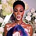 Winnie Harlow Shimmers in a Fringe Minidress With a Boob-Window Cutout